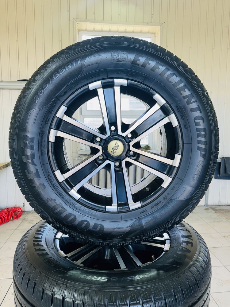 Продам комплект дисків з гумою Good Year 265/65/R17, 6х114.3, ЕТ30
