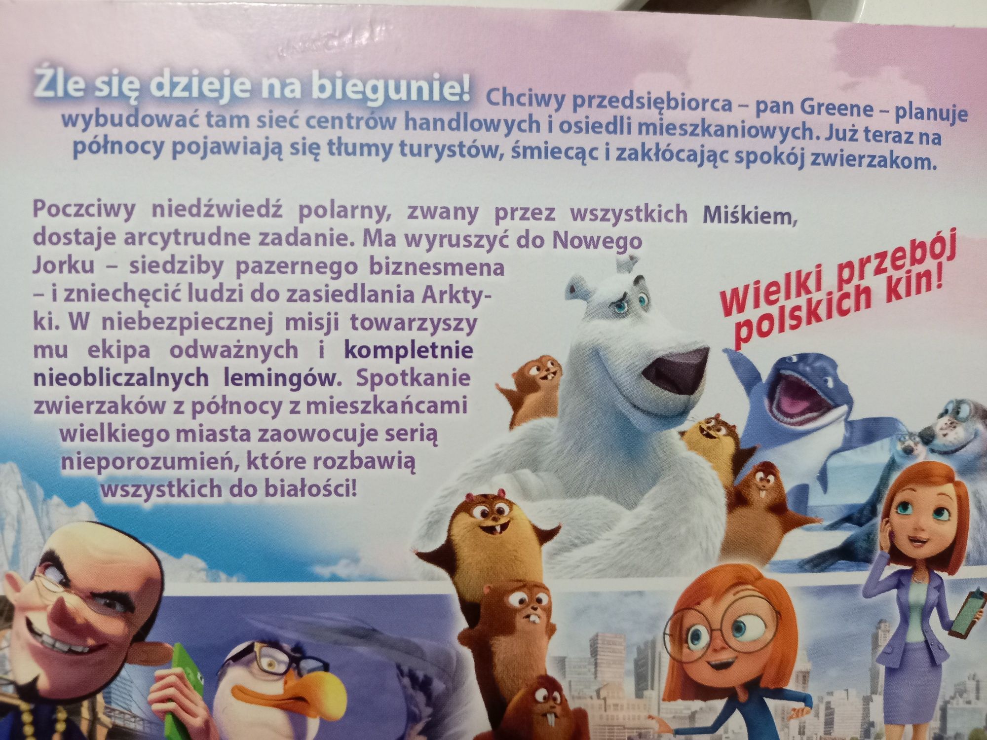 Misiek w Nowym Jorku. Polski dubbing DVD