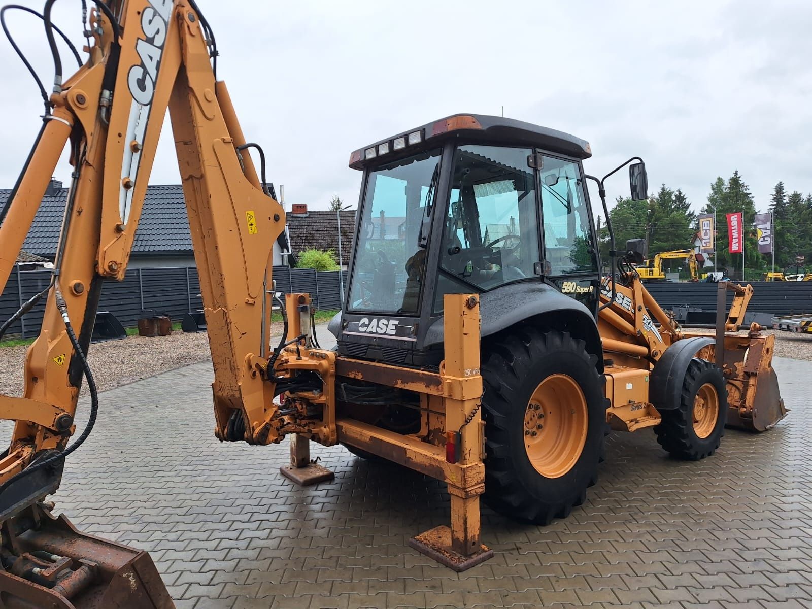 Koparko-ładowarka CASE 590 /nie new Holland jcb 3cx cat terex
