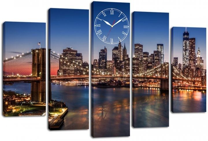 Модульна картина з годинником!!!