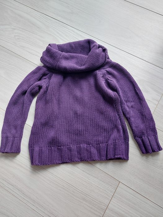 Sweter fioletowy 98 c a