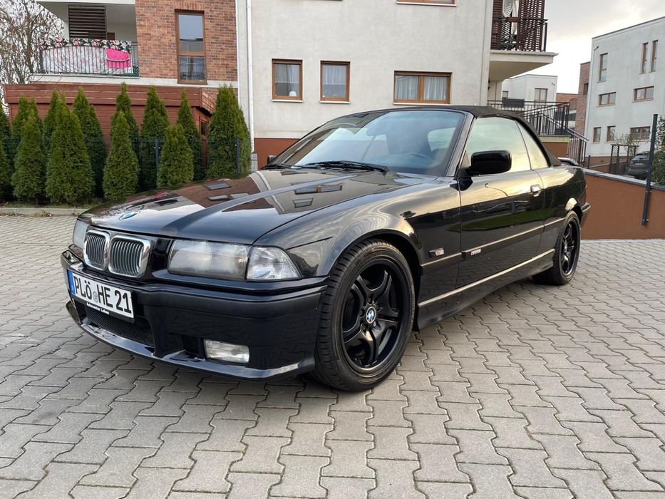 Bmw e36 cabrio 320i manual M Pakiet m52b20 KLIMATYACJA! Felgi 17 cali!