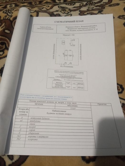 Продам терміново будинок 20000$ торг.До Вінниці 20км , недалеко від зу