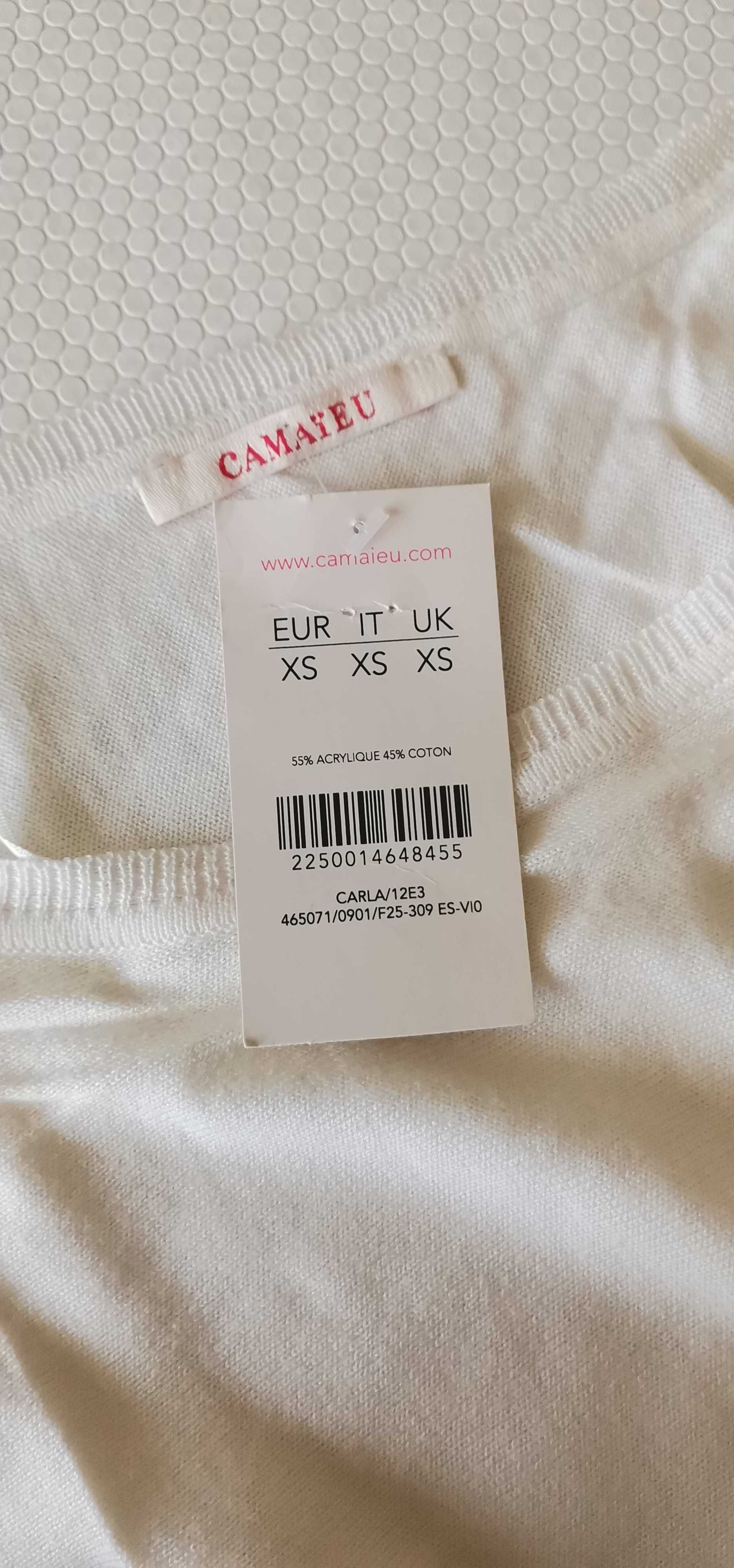 Camisola básica branca