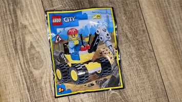 Lego City Robotnik i pojazd wiertniczy 952202 Polybag