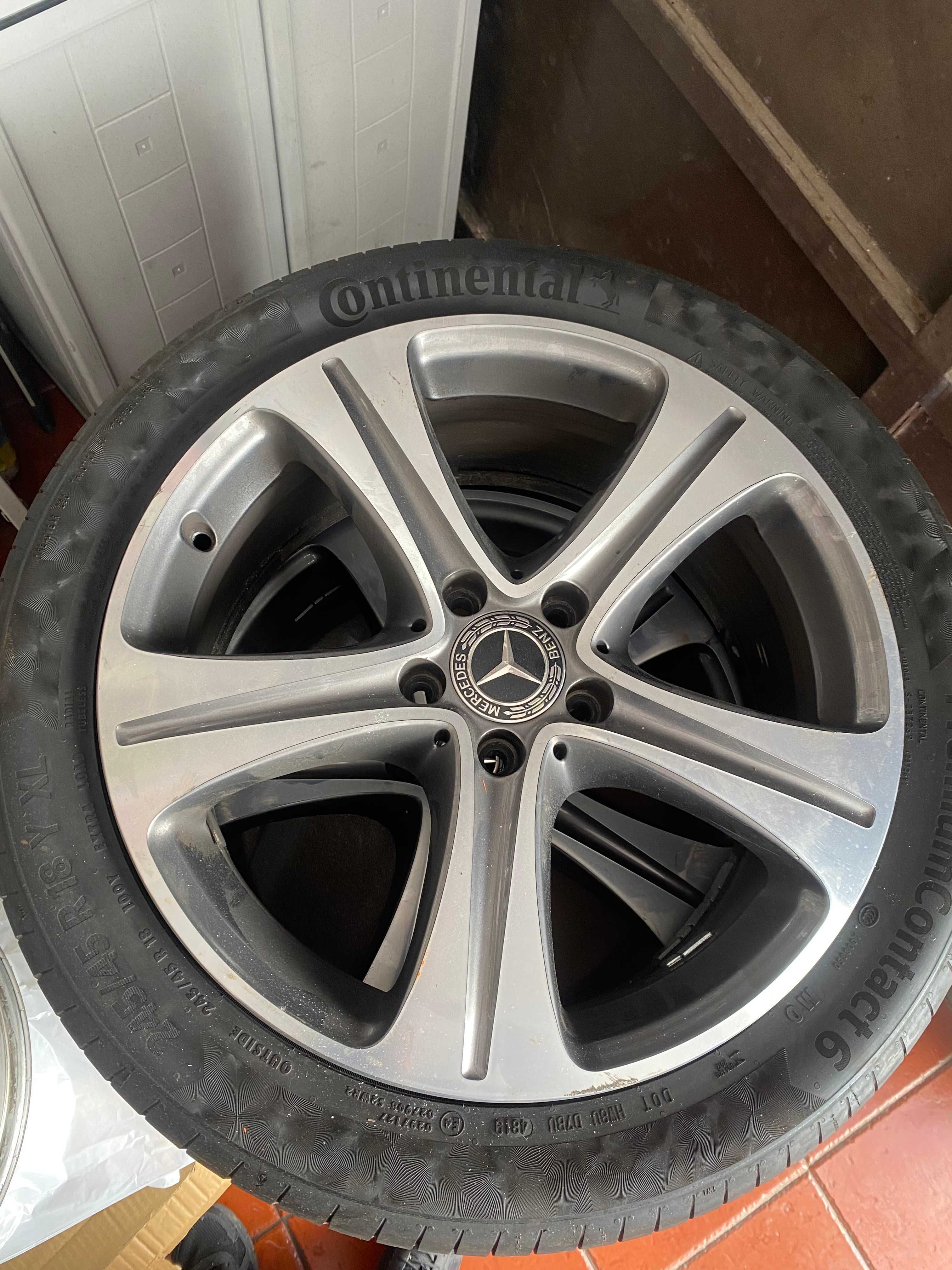 Jantes Mercedes 18" ORIGINAIS Com Pneus