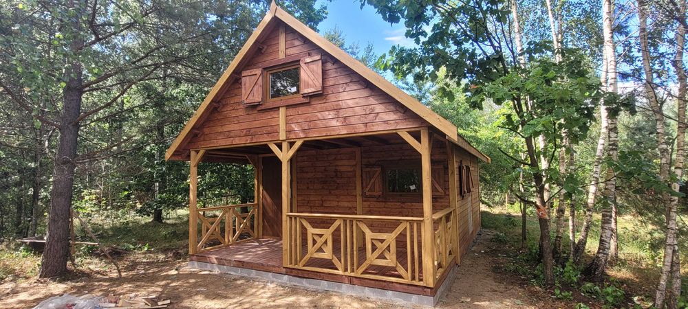 domek letniskowy domek drewniany bez pozwolenia polski producent