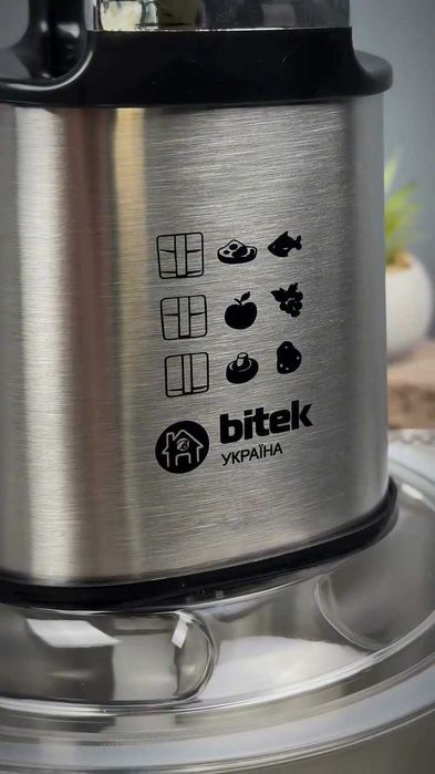 БЛЕНДЕР Комбайн кухонный измельчитель Молния 3л 2000Вт BITEK BT-7026