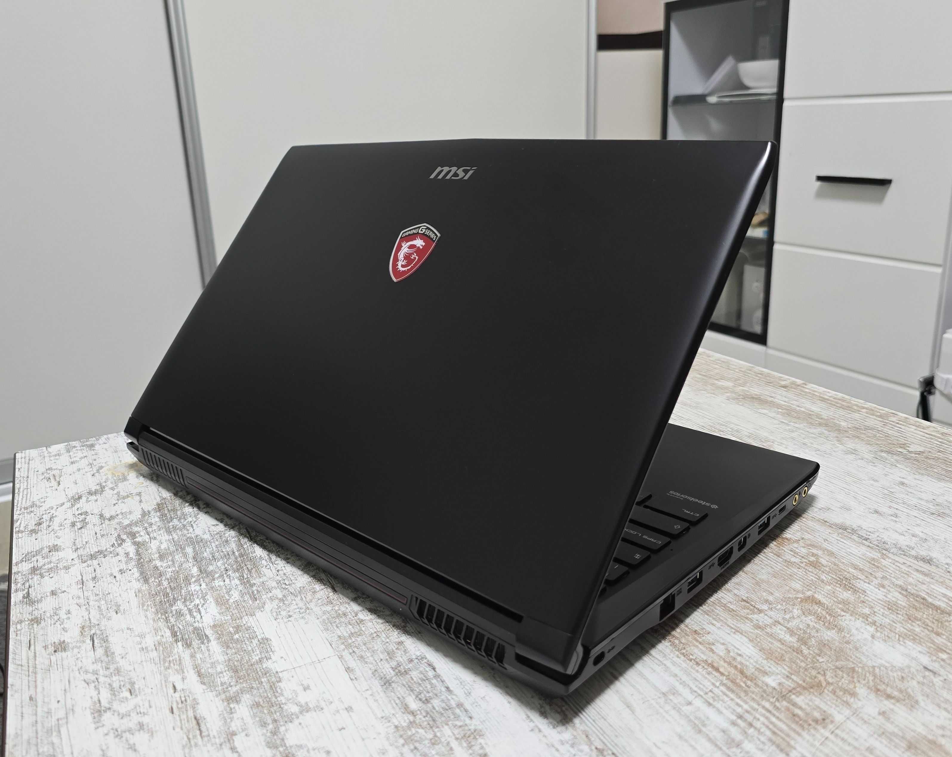 Игровой MSI (Core i7/Nvidia GTX960M/16GB DDR4/SSD 256GB+500GB/АКБ 4час