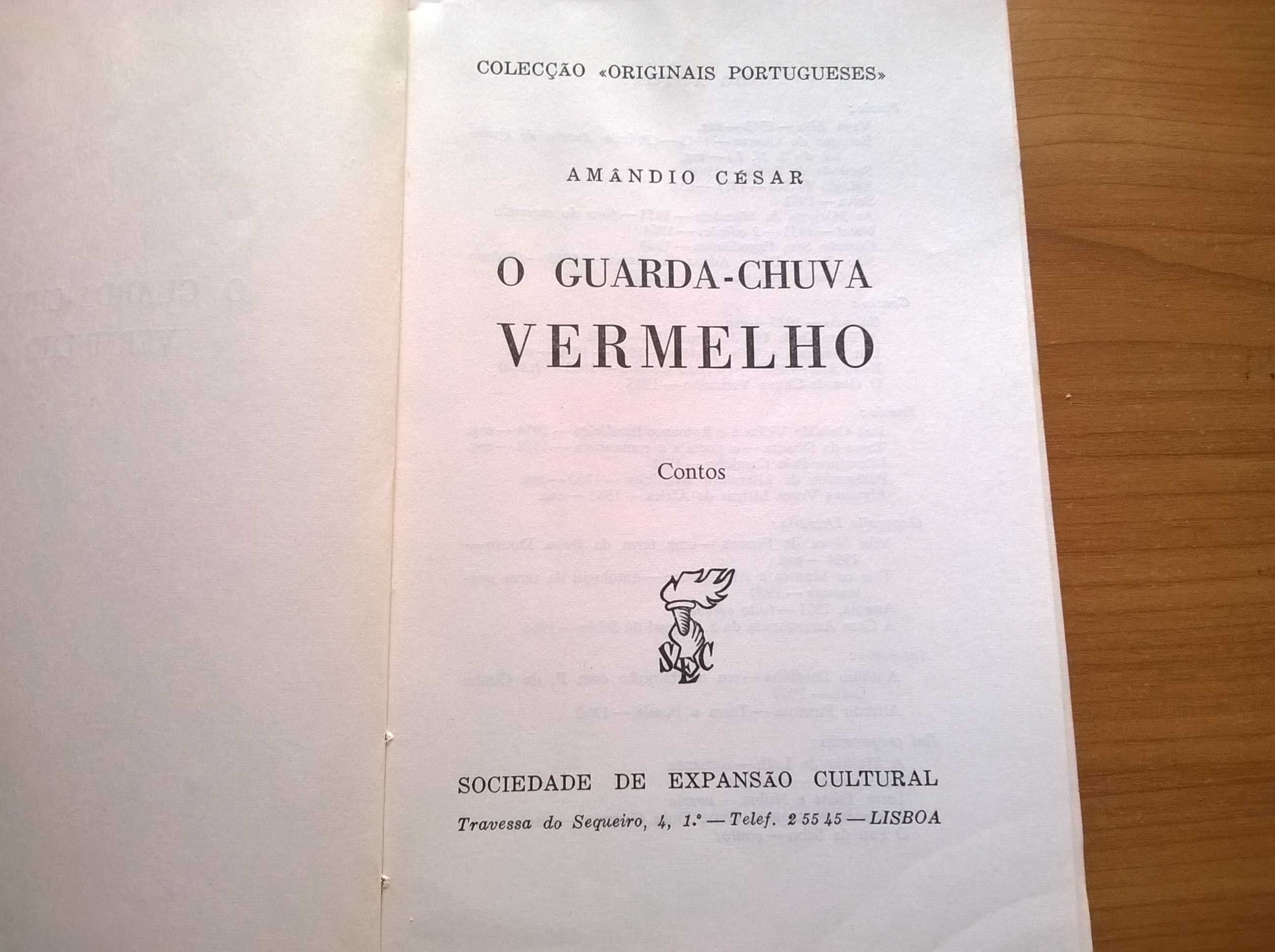 O Guarda-Chuva Vermelho - Amândio César (portes grátis)