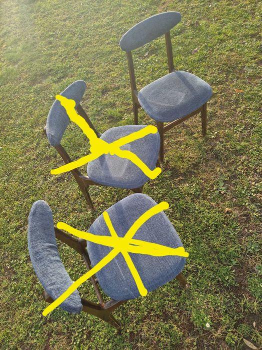 Krzesło drewniane Hałas 200-190 PRL retro do renowacji
145 zł