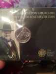 Sir Winston Churchill 20£ fine silver