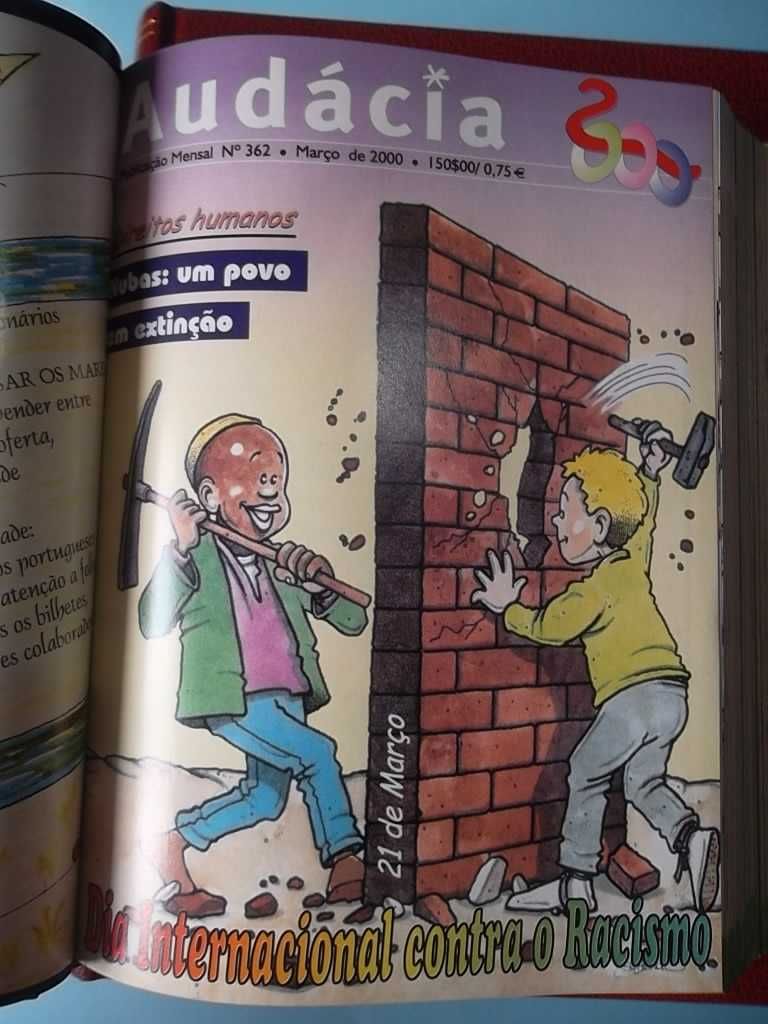 "AUDÁCIA" , Revista Juvenil de inspiração cristã. Encadernados.