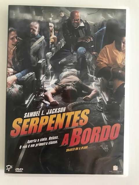 DVD Serpentes a Bordo