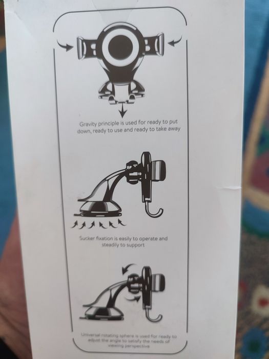 Baseus grawitacyjny samochodowy uchwyt do telefonu