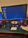 ecran asus em bom estado e teclado com rato hp wireless