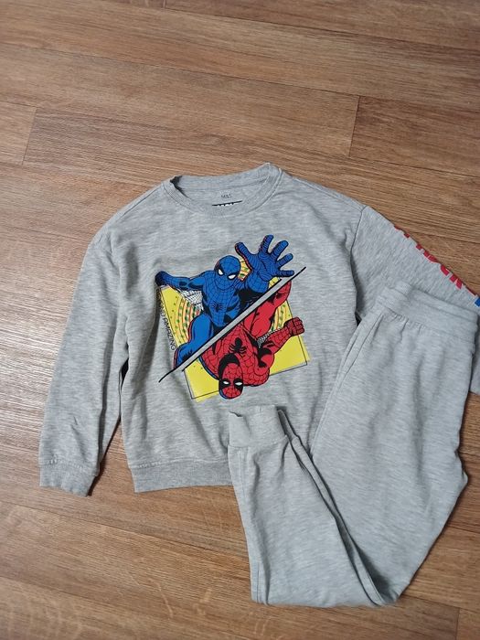 Спортивний костюм світшот та штани m&s marvel 6-7, 116-122