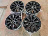 Alufelgi 16 5x112  Mercedes W212 Czarne Po renowacji