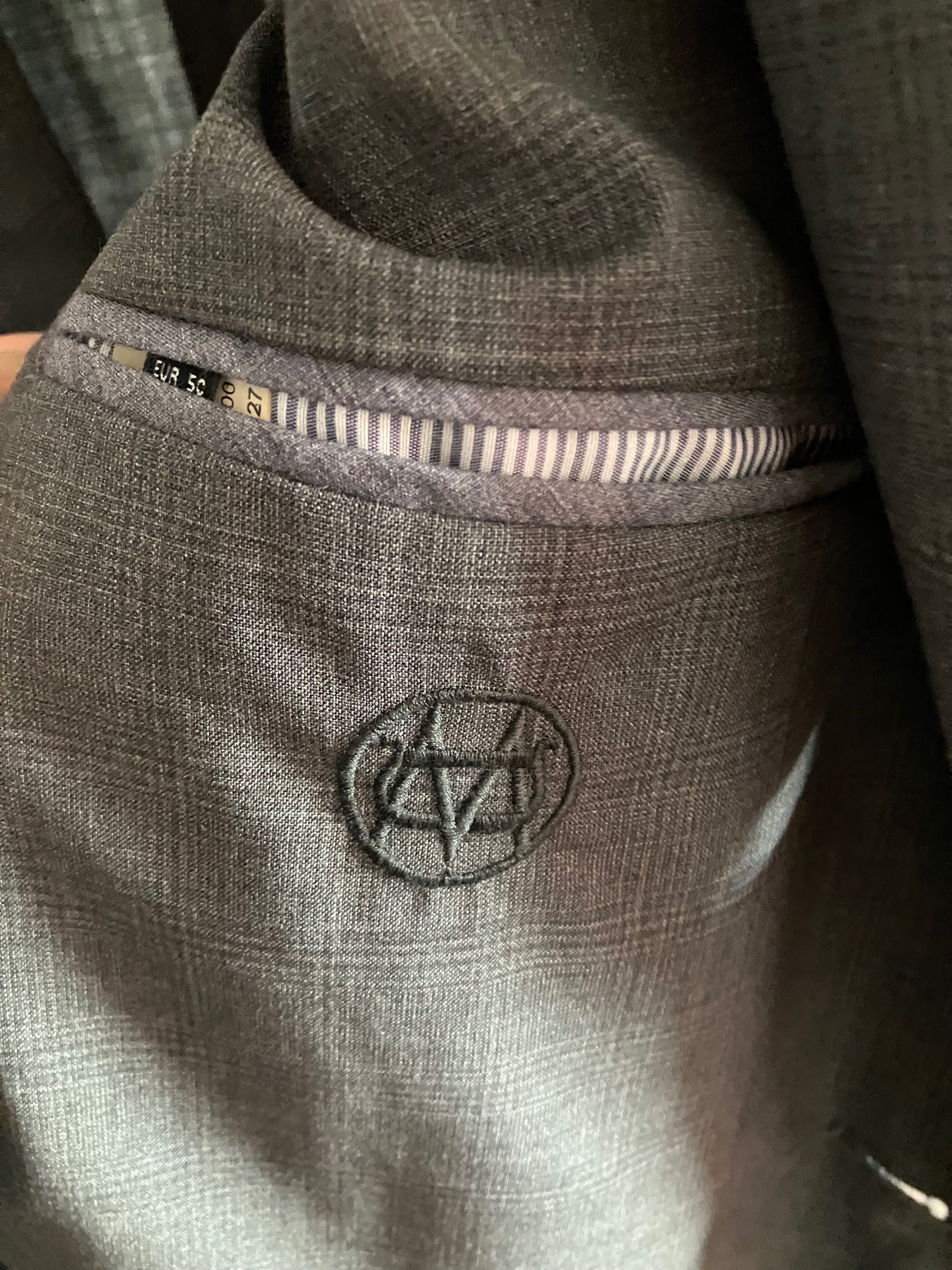 Męska marynarka długa Massimo Dutti