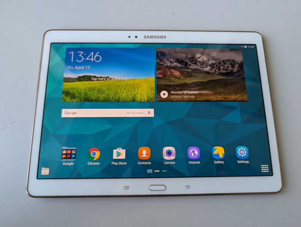 Планшет Samsung Galaxy Tab S 10.5'' Wi-Fi (SM-T800) Dazzling White