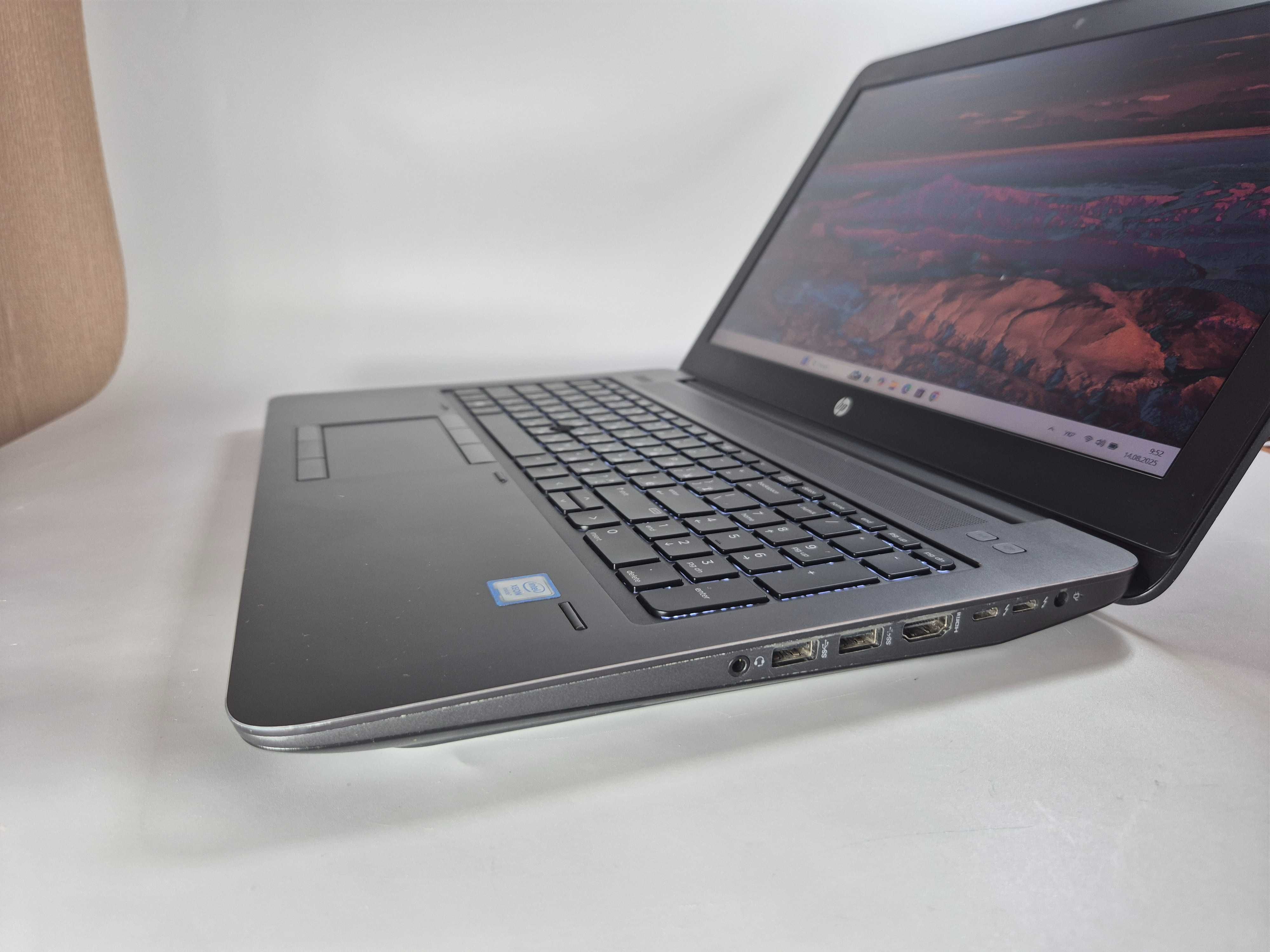 HP Zbook 15 G3 15,6' FHD Xeon E3-1545, RAM 32 Gb, SSD 256 +1Tb, M2000