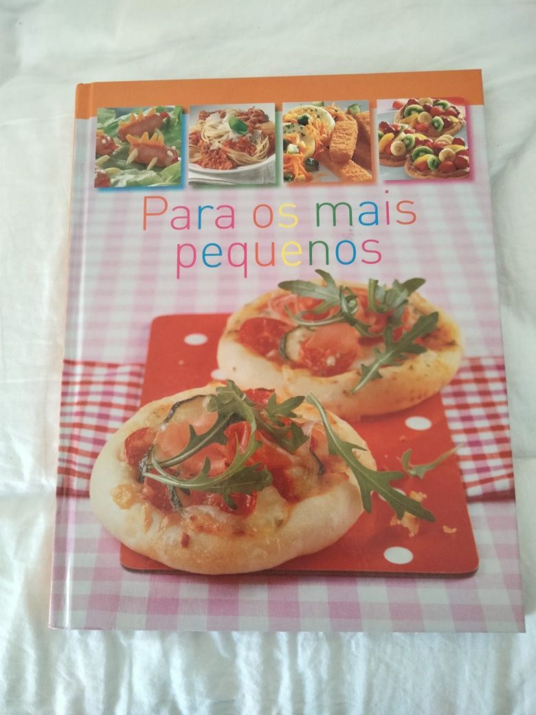 Livro de receitas para os mais pequenos