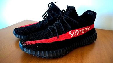 DESIGN PROJECT yeezy boost 350 czarne rozmiar 44 wkładka 29 cm