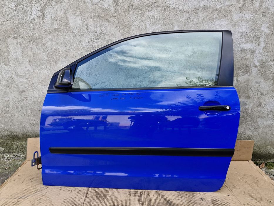 Drzwi Lewe Przednie Lewy Przód Volkswagen Polo IV 9N*2004*LA5F*3-drzwi