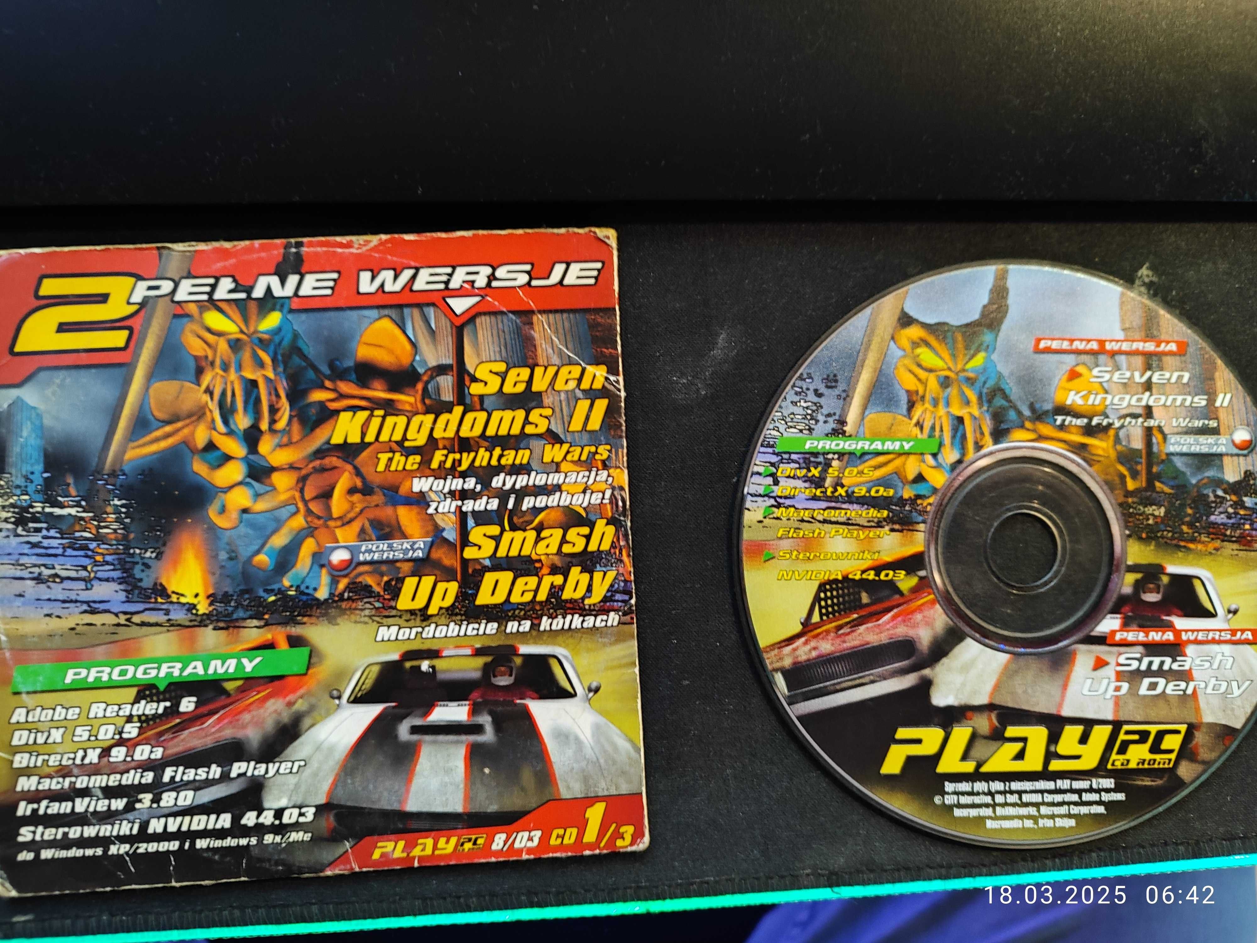 Seven Kingdoms 2 The Frythan Wars + Smash Up Derby PC