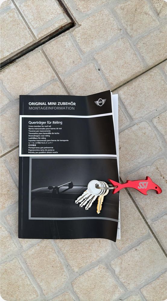 Barras Tejadilho Originais Mini Countryman