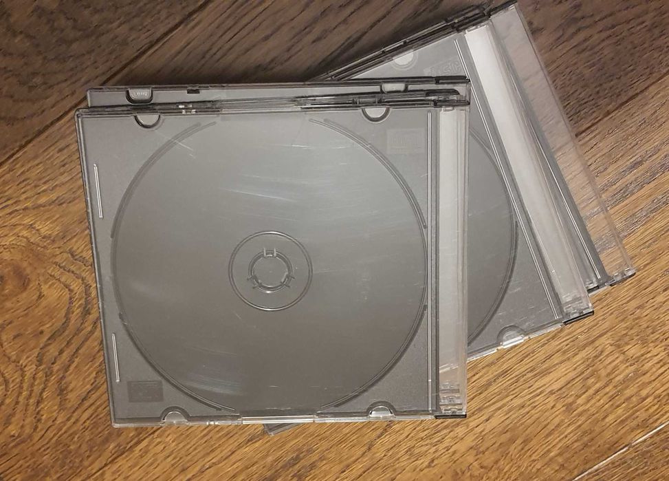 Pudełka ochronne SLIM na płyty DVD CD (cena za 8szt.)