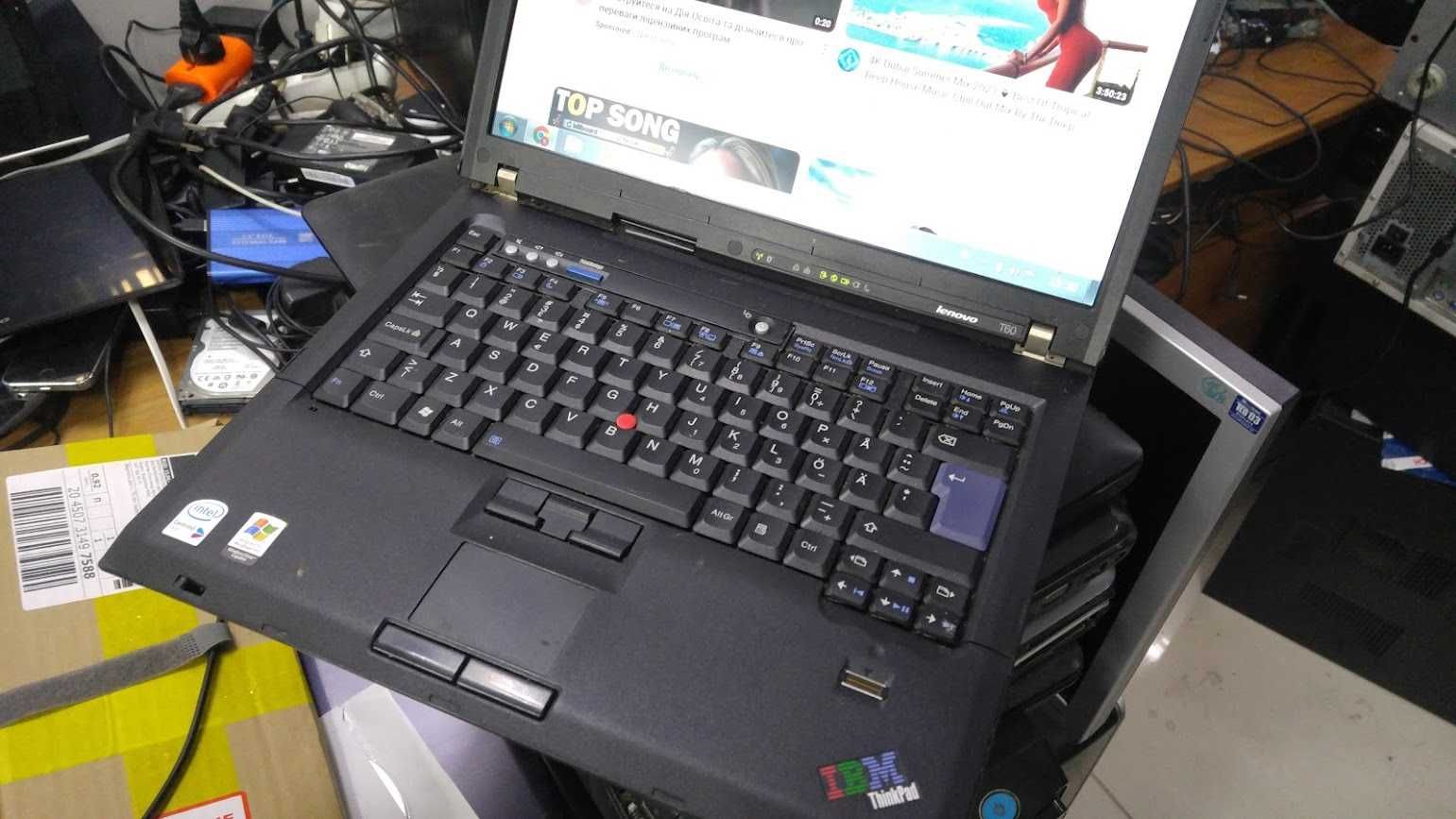 Ноутбук LENOVO (IBM) ThinkPad T60 14" Intel Core 2 Duo T5600