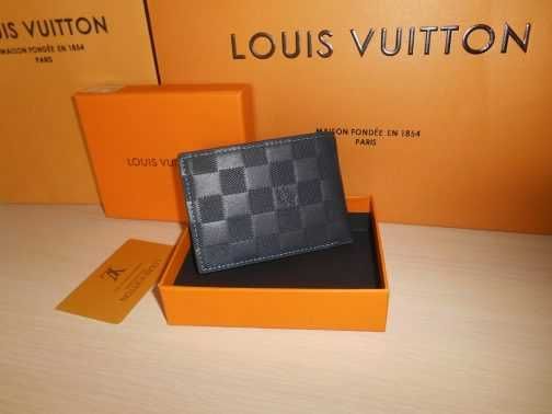 Louis Vuitton portmonetka portfel męski skóra 302-651