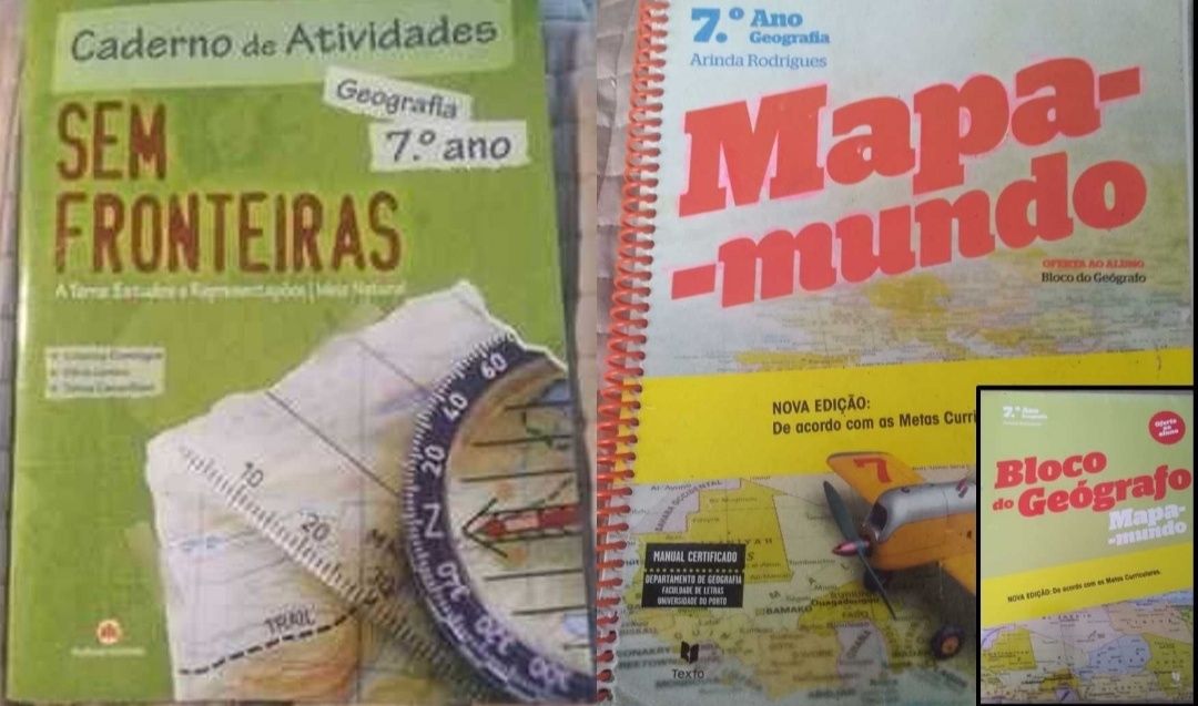 Livro7°ANO-  sem fronteiras - Geografia (Caderno atividades)/ Mapa-mun