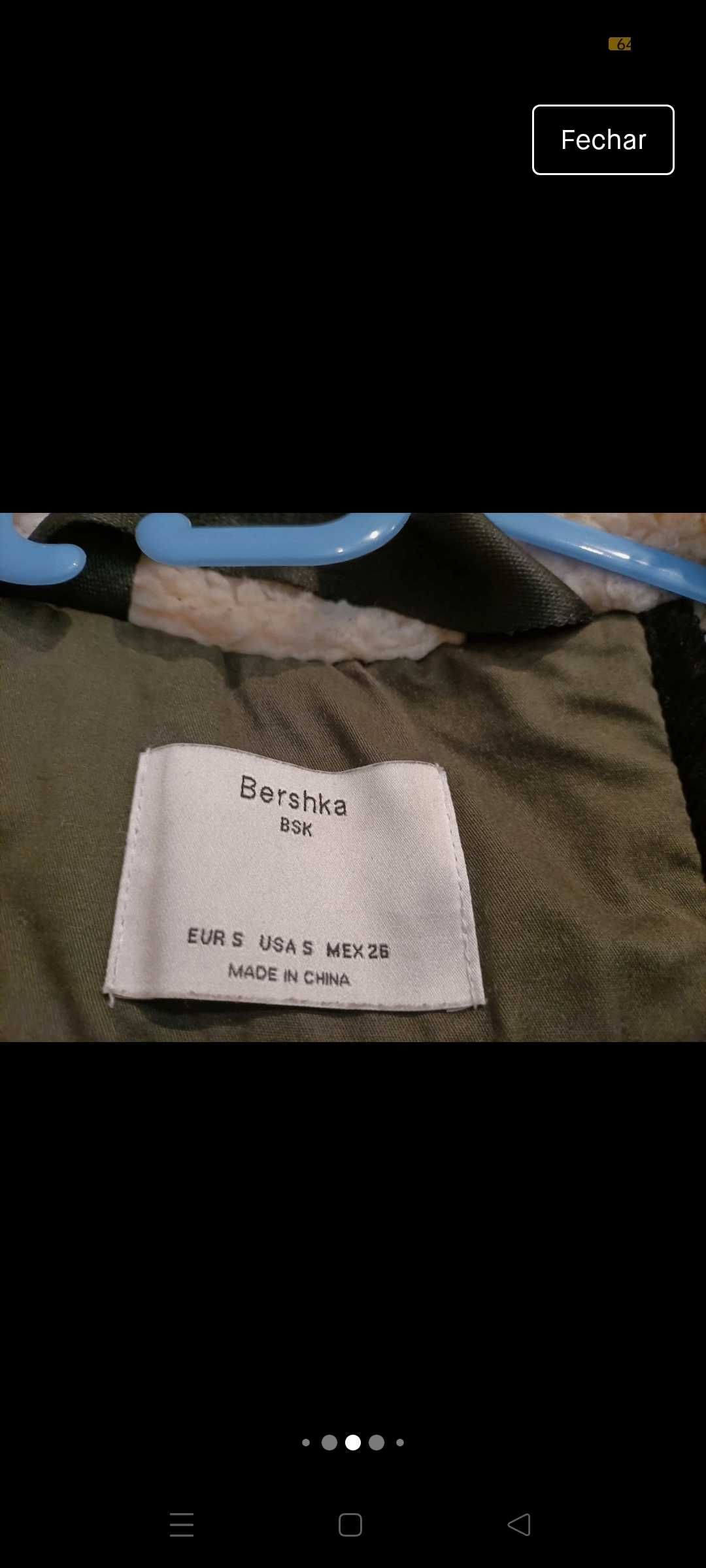 Parka transformável com sub casaco em pêlo