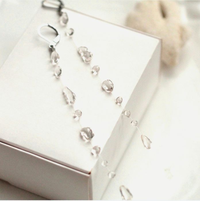 Сережки-краплі води