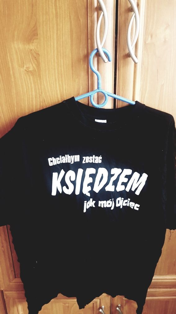 Nowa koszulka męska t-shirt podkoszulek XL