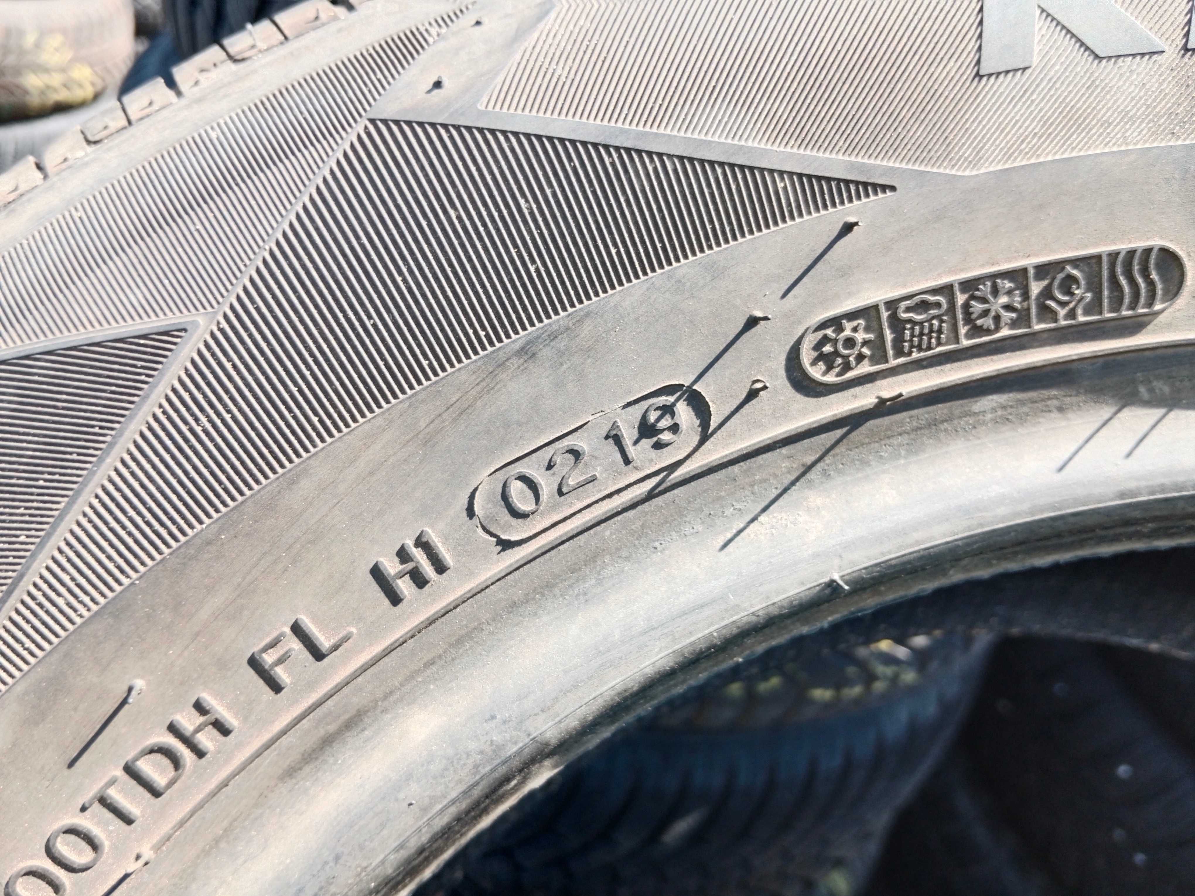Opona używana 195/65R15 Hankook Kinergy PT 1szt.