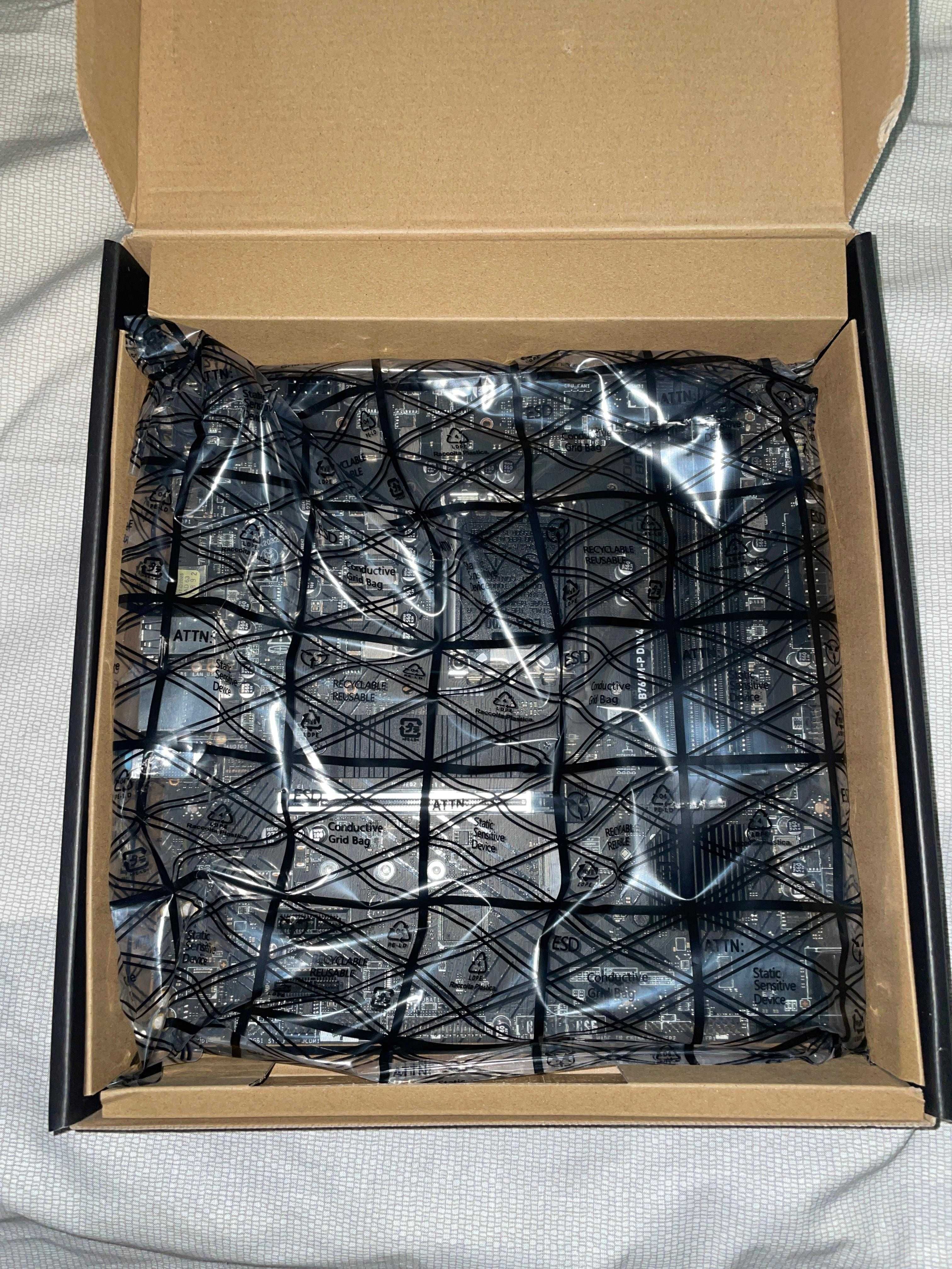 I5-12400F & MSI B760M-P DDR4 NOVOS*