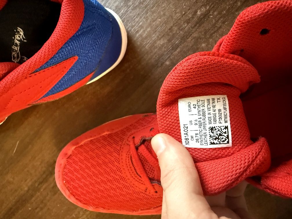Боксёрки/Борцовки Asics Matflex 6 Red/Blue 26,75 cm