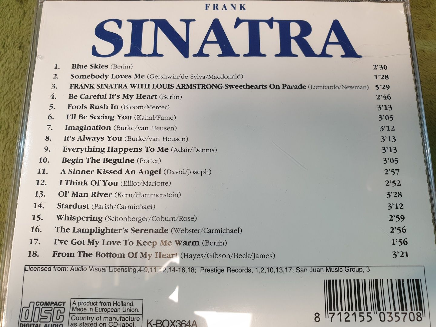 Frank Sinatra 3 CD.