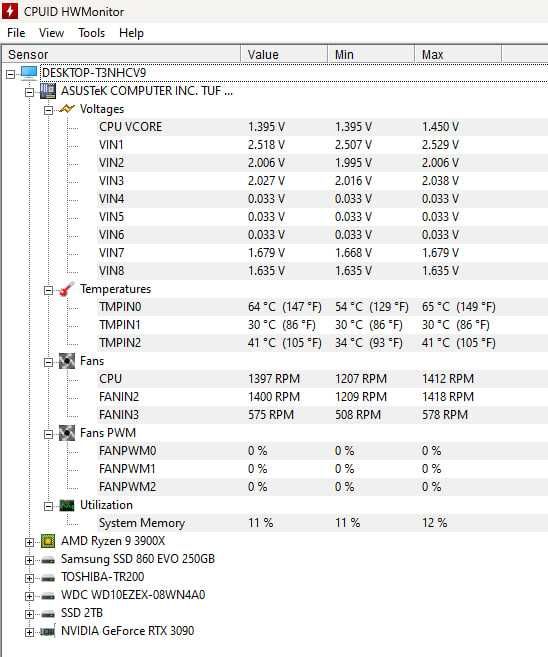 Комп'ютер для графіки: Ryzen 9 3900X/RTX 3090 24GB/DDR4 64GB 3200Mhz
