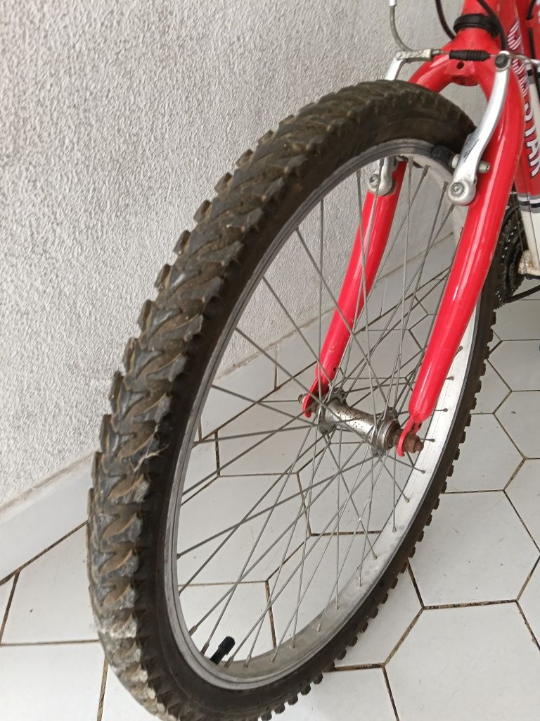 Bicicleta Shimano roda 24