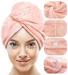 Turban 65x25 na Włosy Ręcznik Mikrofibra Aki