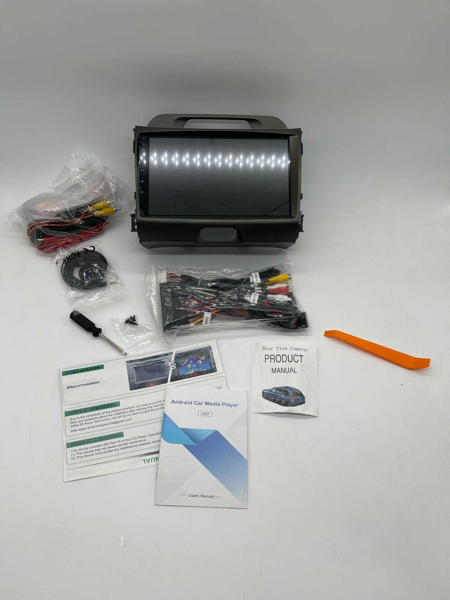 Radio Nawigacja Kia Sportage 3 09-15 Android 4 RAM 64 gb