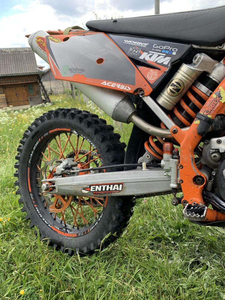 KTM EXC 250 2t 2008 р спорт доки