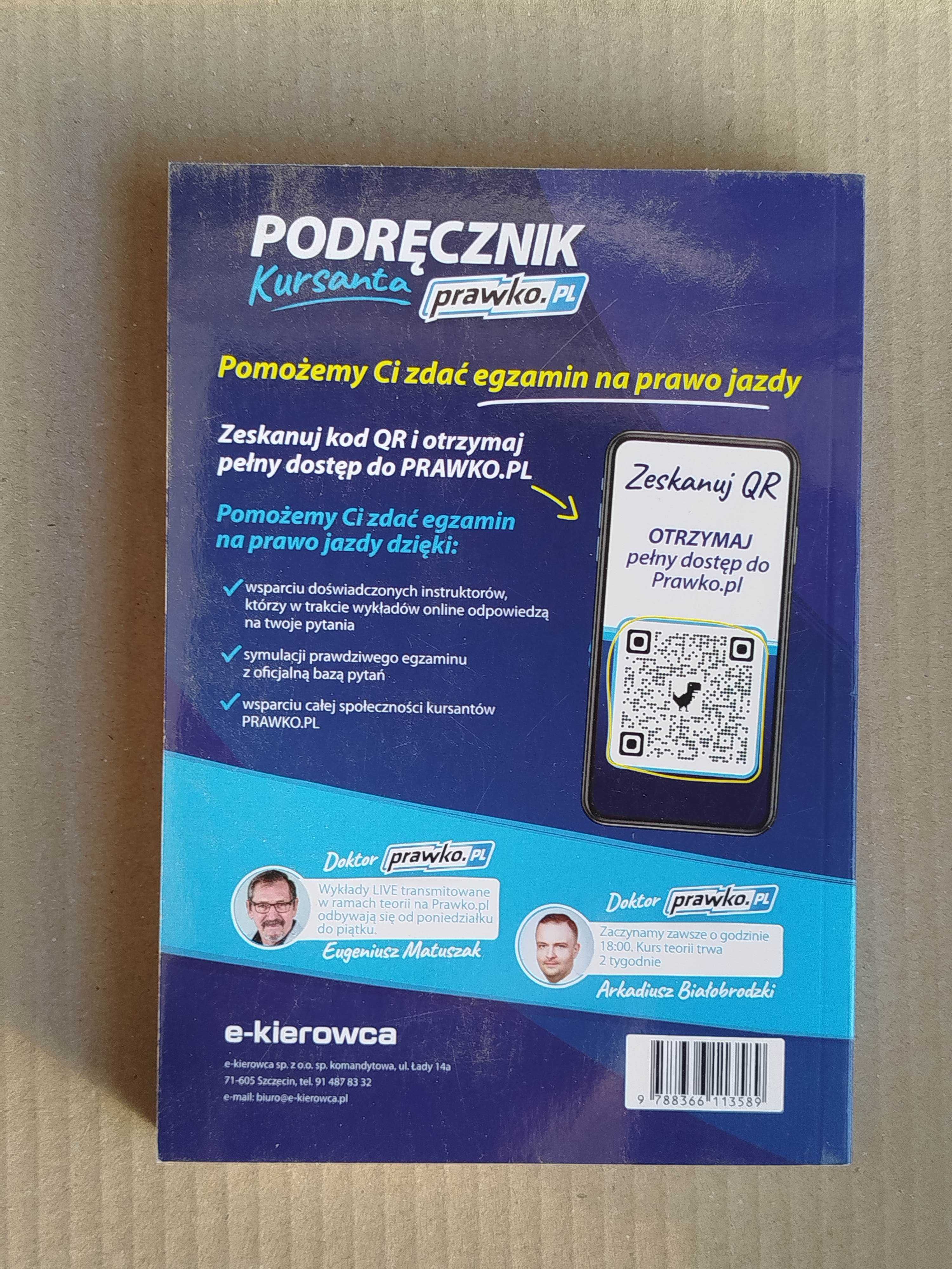 Podręcznik Kursanta kat. B Prawko.pl.