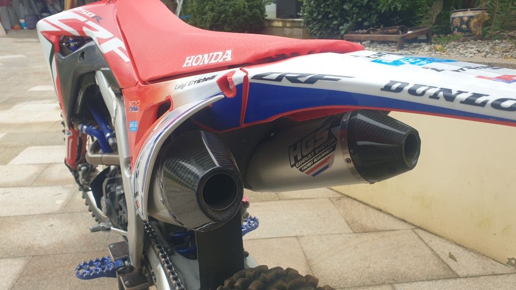 Crf 250 de 2018.  Usada com 70h