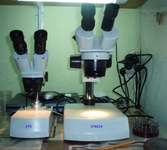 Микроскоп ST 6024 20х 40х 100 мм фокусного альтернатива МБС