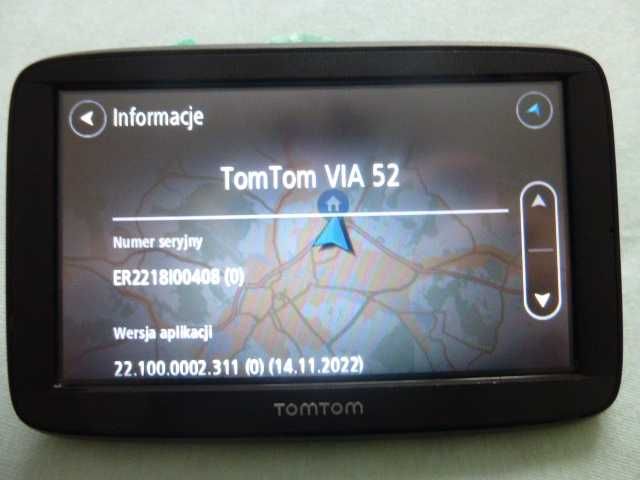 Nawigacja Tom Tom VIA 52